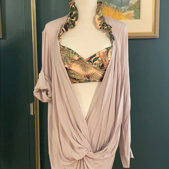 One Fell Swoop Elena twist front dress/cover up - Picture 10 of 11